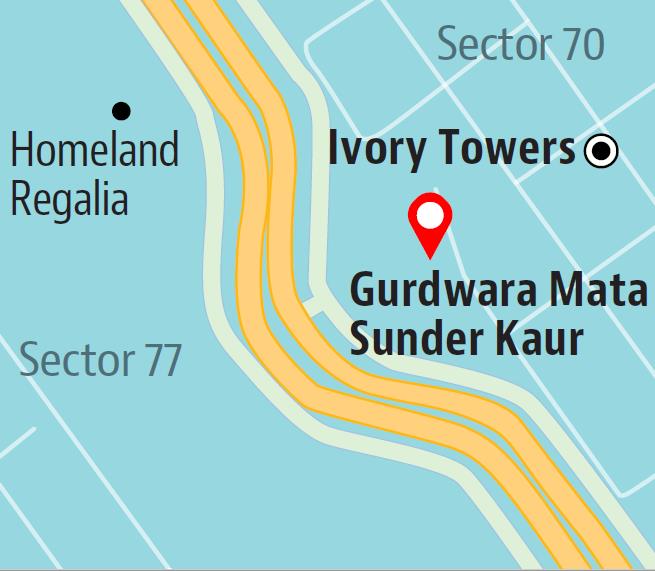 Accidents on the curve form a major chunk of the overall mishaps on the 18-km Airport Road, according to Mohali police. (HT) Accidents on the curve form a major chunk of the overall mishaps on the 18-km Airport Road, according to Mohali police. (HT)