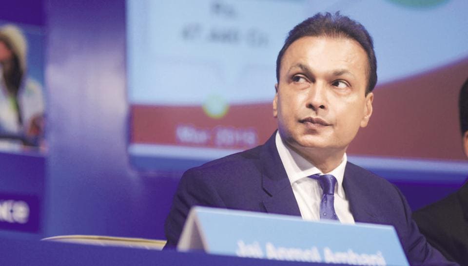Reliance group chairman Anil Ambani. (Mint)