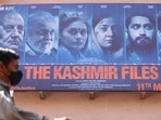 A poster of Bollywood movie The Kashmir Files. (REUTERS) A poster of Bollywood movie The Kashmir Files. (REUTERS)
