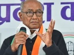 Congress leader Digvijaya Singh.(PTI) Congress leader Digvijaya Singh.(PTI)