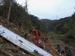All 132 people aboard the plane that crashed in Tengxian County in southern China’s Guangxi Zhuang Autonomous Region, have been confirmed dead. (AP) All 132 people aboard the plane that crashed in Tengxian County in southern China’s Guangxi Zhuang Autonomous Region, have been confirmed dead. (AP)