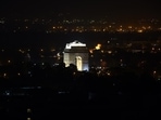 India gate seen before the Earth Hour in New Delhi, India. (Ravi Choudhary / HT Photo, File)