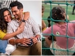 Angad Bedi has shared a video of daughter Mehr teasing a boy.