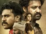 SS Rajamouli's RRR movie starring Ram Charan and Jr NTR also features Alia Bhatt and Ajay Devgn. SS Rajamouli's RRR movie starring Ram Charan and Jr NTR also features Alia Bhatt and Ajay Devgn.
