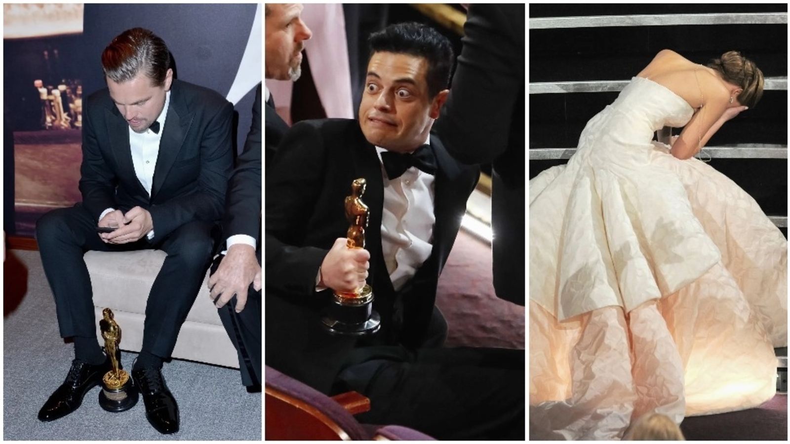 Oscars: From Leonardo DiCaprio’s win to Jennifer Lawrence and Rami Malek’s falls- some iconic moments over the years