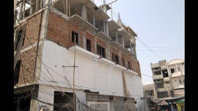 Inspectors should stop illegal construction at foundation level only, if the owner has failed to get the building plan approved, Ludhiana MC commissioner said. (HT File)