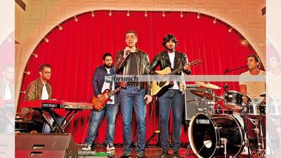 (From left) Archit Anand, Shashvat Pandit, Ajay Bijli, Adityan Nair and Kabir Uppal formed the band Random Order during the pandemic; Styling by Diksha Kedia; Art direction by Amit Malik; Make-up and hair: Arjun Chawaria (Vidushi Gupta) (From left) Archit Anand, Shashvat Pandit, Ajay Bijli, Adityan Nair and Kabir Uppal formed the band Random Order during the pandemic; Styling by Diksha Kedia; Art direction by Amit Malik; Make-up and hair: Arjun Chawaria (Vidushi Gupta)