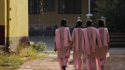 The circular, issued by the state’s primary and secondary education department on Friday, stated that students of government schools should appear for the examinations with the uniform prescribed by the state government (Agencies) The circular, issued by the state’s primary and secondary education department on Friday, stated that students of government schools should appear for the examinations with the uniform prescribed by the state government (Agencies)