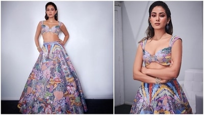 Mira Kapoor turned into a showstopper on Day 3 of Lakme Fashion Week. The celeb wife walked the ramp for designer Aisha Rao wearing a colourful lehenga set. Her husband Shahid Kapoor couldn't contain his excitement and shared his wife's picture on his Instagram handle and called her a 'stunner.' (Instagram/@mira.kapoor) Mira Kapoor turned into a showstopper on Day 3 of Lakme Fashion Week. The celeb wife walked the ramp for designer Aisha Rao wearing a colourful lehenga set. Her husband Shahid Kapoor couldn't contain his excitement and shared his wife's picture on his Instagram handle and called her a 'stunner.' (Instagram/@mira.kapoor)