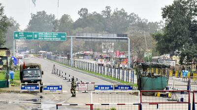 India on Saturday repatriated three Pakistani nationals, who had completed their prison sentences, via the Attari-Wagah border crossing. (HT File/Representative use) India on Saturday repatriated three Pakistani nationals, who had completed their prison sentences, via the Attari-Wagah border crossing. (HT File/Representative use)