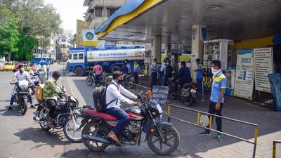 Petroleum companies hiked petrol and diesel prices by 80 paise a litre each although the addition of other taxes has made prices of fuel rise further. The (HT FILE PHOTO)