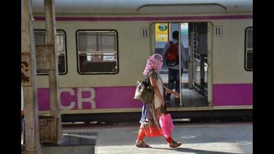 The speed restrictions are expected to be removed soon after the CR completes the work on the tracks. (Praful Gangurde/HT PHOTO) The speed restrictions are expected to be removed soon after the CR completes the work on the tracks. (Praful Gangurde/HT PHOTO)