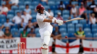 West Indies' Joshua Da Silva in action. (Action Images via Reuters)
