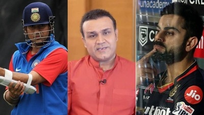 Sachin Tendulkar; Virender Sehwag; Virat Kohli