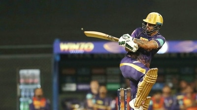 Mumbai: Nitish Rana of the Kolkata Knight Riders, during the first T20 cricket match of the Indian Premier League 2022 (IPL season 15) between the Chennai Superkings and the Kolkata Knight Riders (PTI) Mumbai: Nitish Rana of the Kolkata Knight Riders, during the first T20 cricket match of the Indian Premier League 2022 (IPL season 15) between the Chennai Superkings and the Kolkata Knight Riders (PTI)