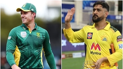 De Villiers said he is looking forward to seeing Dhoni enjoy himself