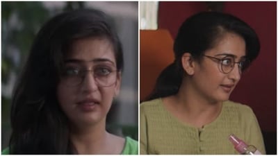 Akshara Haasan in stills from her Tamil film Achcham Madam Naanam Payirppu. Akshara Haasan in stills from her Tamil film Achcham Madam Naanam Payirppu.