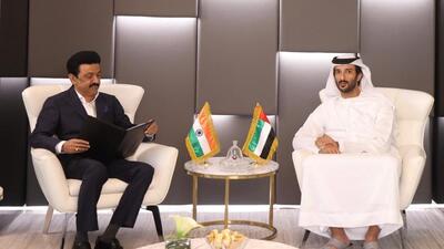 Stalin said he took up the overseas trip after assuming office to strengthen economic ties between Tamil Nadu and Dubai. (Twitter) Stalin said he took up the overseas trip after assuming office to strengthen economic ties between Tamil Nadu and Dubai. (Twitter)