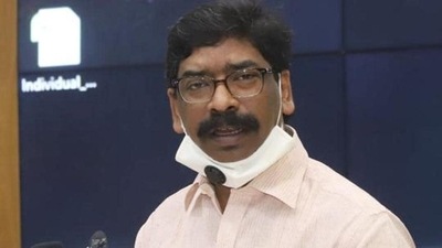 Jharkhand CM Hemant Soren said his government is committed to ensure the state’s rights are honoured. (File photo)