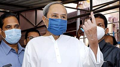 Odisha chief minister Naveen Patnaik dedicated the huge win of the BJD to the people of Odisha and the efforts of the party workers. (ANI PHOTO.) Odisha chief minister Naveen Patnaik dedicated the huge win of the BJD to the people of Odisha and the efforts of the party workers. (ANI PHOTO.)