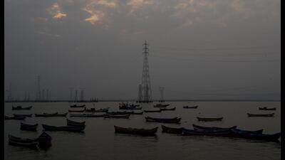 The air quality in Navi Mumbai is not encouraging and Navi Mumbai Municipal Corporation has chalked out a detailed action plan to address issues related to air pollution. (BACHCHAN KUMAR/HT PHOTO) The air quality in Navi Mumbai is not encouraging and Navi Mumbai Municipal Corporation has chalked out a detailed action plan to address issues related to air pollution. (BACHCHAN KUMAR/HT PHOTO)