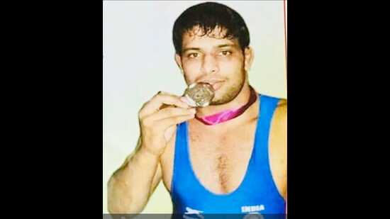In the finals of the trials, Ravi defeated Hardeep of Railway Sports Promotion Board (HT file photo)