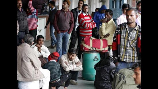 Rail traffic was earlier restored in August last year but 25 long-route trains were cancelled (till February 28) due to foggy weather conditions in November, causing a lot of inconvenience to the public, especially in Ludhiana which has a large migrant population. (HT File)