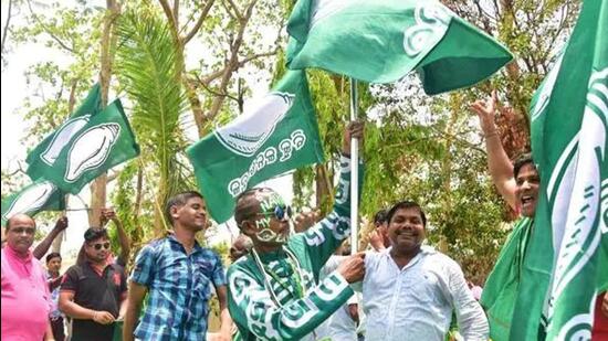 The BJD is leading in 75 chairpersons/mayor posts of the 108 civic bodies followed by the Bharatiya Janata Party (BJP), 16, and the Congress, 7. (File) The BJD is leading in 75 chairpersons/mayor posts of the 108 civic bodies followed by the Bharatiya Janata Party (BJP), 16, and the Congress, 7. (File)
