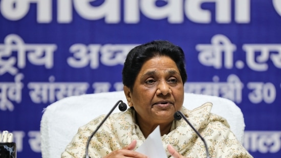 BSP chief Mayawati (Deepak Gupta/Hindustan Times)