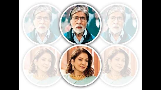 In 2016, Amitabh Bachchan (top) penned an open letter to his granddaughters, telling them “that the length of your skirt is not a measure of your character.” Neena Gupta