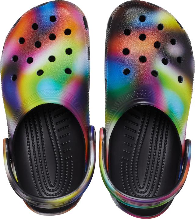 The digital graphics on the CLOGS by CROCS will add both colour and style to your look and personality