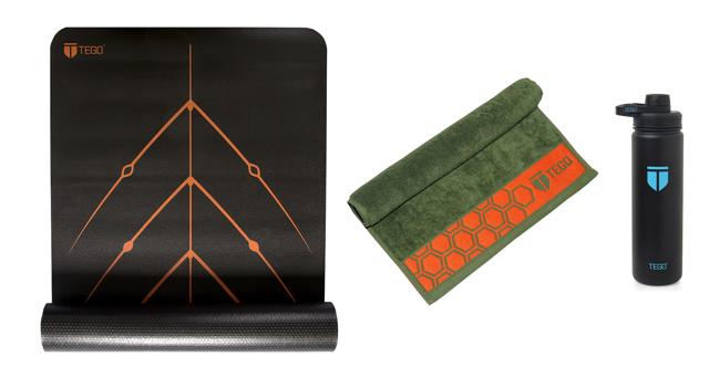 The extensive range of fitness accessories from TEGO are both stylish and functional
