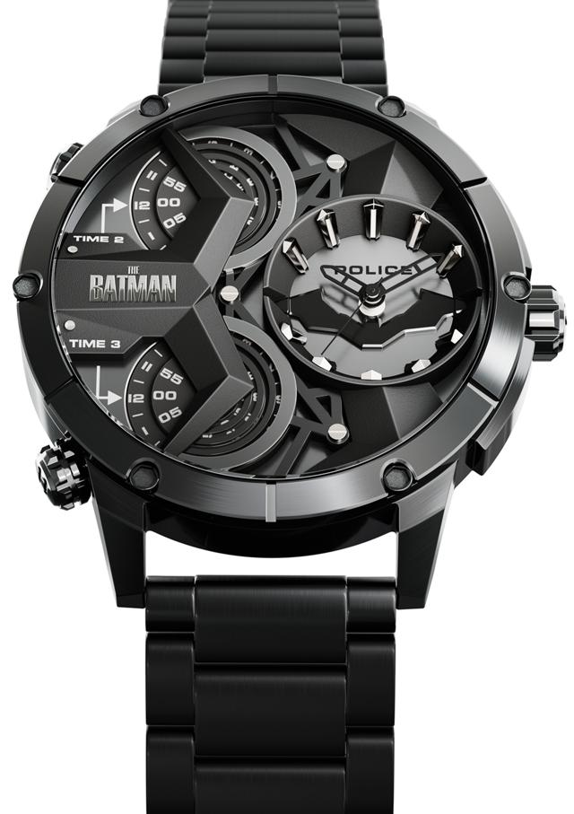 The limited-edition VENGEANCE watch, part of The Batman Collection by POLICE is a collectors must have and makes a very strong style statement