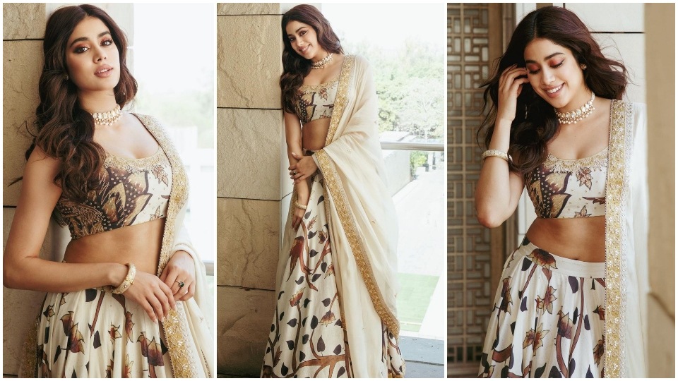 Janhvi Kapoor in a Punit Balana creation. Janhvi Kapoor in a Punit Balana creation.