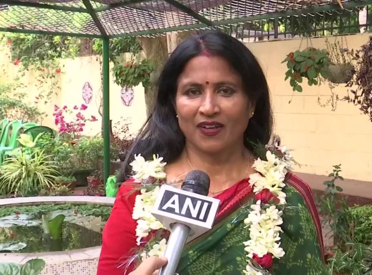 BJD's Sulochana Das. (ANI Photo)