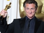 Sean Penn with the Best Actor Oscar he won for Milk in 2009. Sean Penn with the Best Actor Oscar he won for Milk in 2009.
