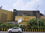 A view of the DLF Mall of India building in Sector 18 Noida, India on Wednesday.(Photo by Sunil Ghosh / Hindustan Times) A view of the DLF Mall of India building in Sector 18 Noida, India on Wednesday.(Photo by Sunil Ghosh / Hindustan Times)