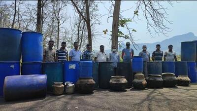 The chief minister, however, refuted the allegations of the TDP and claimed on the floor of the assembly on March 14 that most of the deaths in Jangareddygudem were natural and there was no scope for manufacturing of spurious liquor in the town at all. (HT Photo)