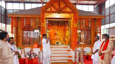 The makeshift Ram temple at Ram Janmabhoomi complex in Ayodhya. (FILE PHOTO) The makeshift Ram temple at Ram Janmabhoomi complex in Ayodhya. (FILE PHOTO)
