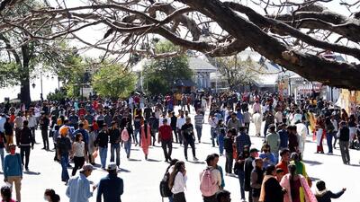 Tourist hotspots in Himachal are witnessing a good rush on weekends and occupancy is hitting 60%, primarily in budget hotels. Tourism in the hill state has started to pick up slowly as the summer heat sweeps across the plains. (Deepak Sansta/ HT) Tourist hotspots in Himachal are witnessing a good rush on weekends and occupancy is hitting 60%, primarily in budget hotels. Tourism in the hill state has started to pick up slowly as the summer heat sweeps across the plains. (Deepak Sansta/ HT)