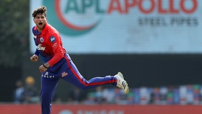 Kuldeep Yadav of Delhi Capitals (PTI) Kuldeep Yadav of Delhi Capitals (PTI)