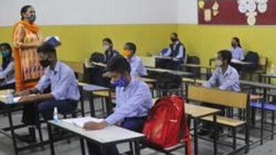 Schools also uploaded these videos on their official Facebook pages and the webpage of the Ludhiana education department. (HT File) Schools also uploaded these videos on their official Facebook pages and the webpage of the Ludhiana education department. (HT File)
