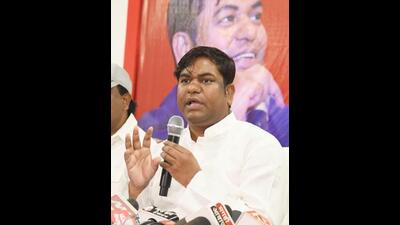 VIP leader Mukesh Sahani (HT Photo) VIP leader Mukesh Sahani (HT Photo)