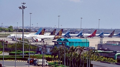 IndiGo, SpiceJet, GoFirst (previously GoAir), Air India Express, and AirAsia India are categorized as low-cost carriers, while Air India and Vistara are full-service airlines. (MINT_PRINT) IndiGo, SpiceJet, GoFirst (previously GoAir), Air India Express, and AirAsia India are categorized as low-cost carriers, while Air India and Vistara are full-service airlines. (MINT_PRINT)