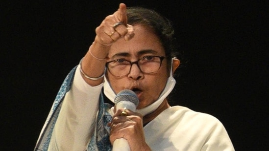 Trinamool Congress chairperson and West Bengal chief minister Mamata Banerjee. (HT Photo)