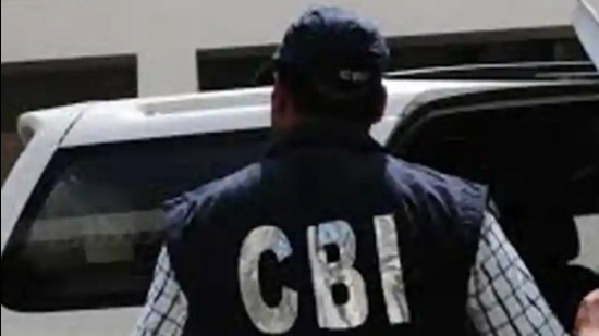 The CBI has arrested Sanjay Radhelal Gupta, a businessman from Gujarat, wanted in a bank fraud case from 2012, upon his arrival from Nairobi. (HT PHOTO.)