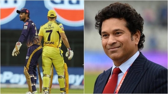 Sachin Tendulkar drew comparison between the 35-year-old with MS Dhoni.(IPL/Twitter)