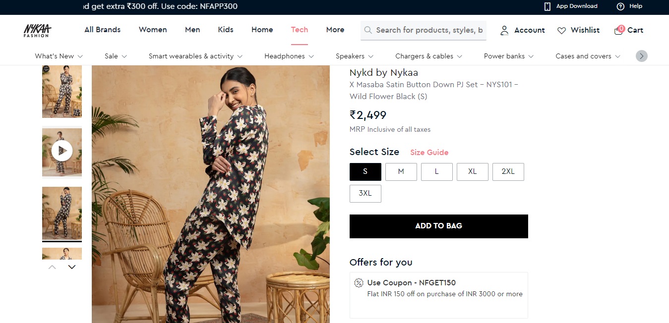 Nykd by Nykaa and Masaba collaborate for designer sleepwear