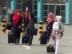 Afghanistan's Taliban rulers refused to allow dozens of women to board several flights because they were travelling without a male guardian. Afghanistan's Taliban rulers refused to allow dozens of women to board several flights because they were travelling without a male guardian. 