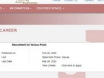 Bank Note Press BNP recruitment 2022: Last date to apply for 81 vacancies